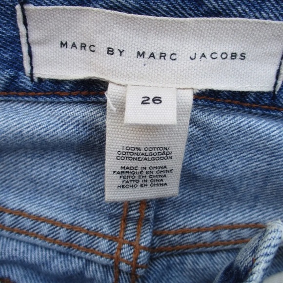 Marc Jacob jean’s solidarity stonewashed with stacked flowers - Picture 4 of 6